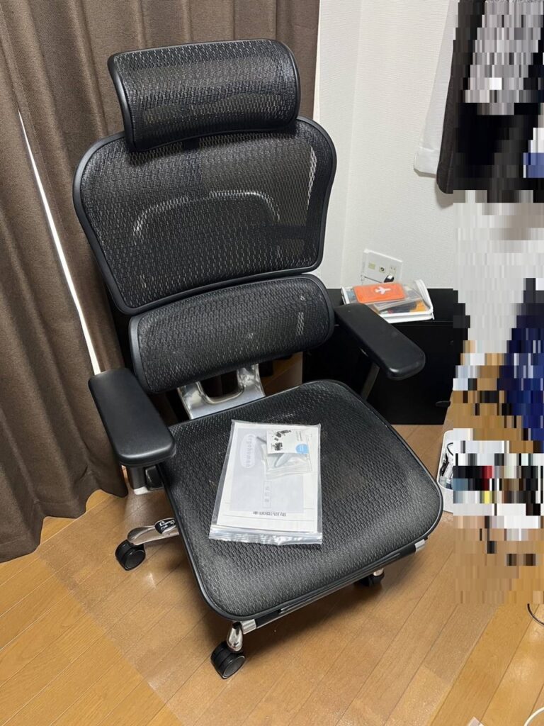 東京都板橋区Y様宅にて、オフィスチェアの不用品買取を行わせていただきました。