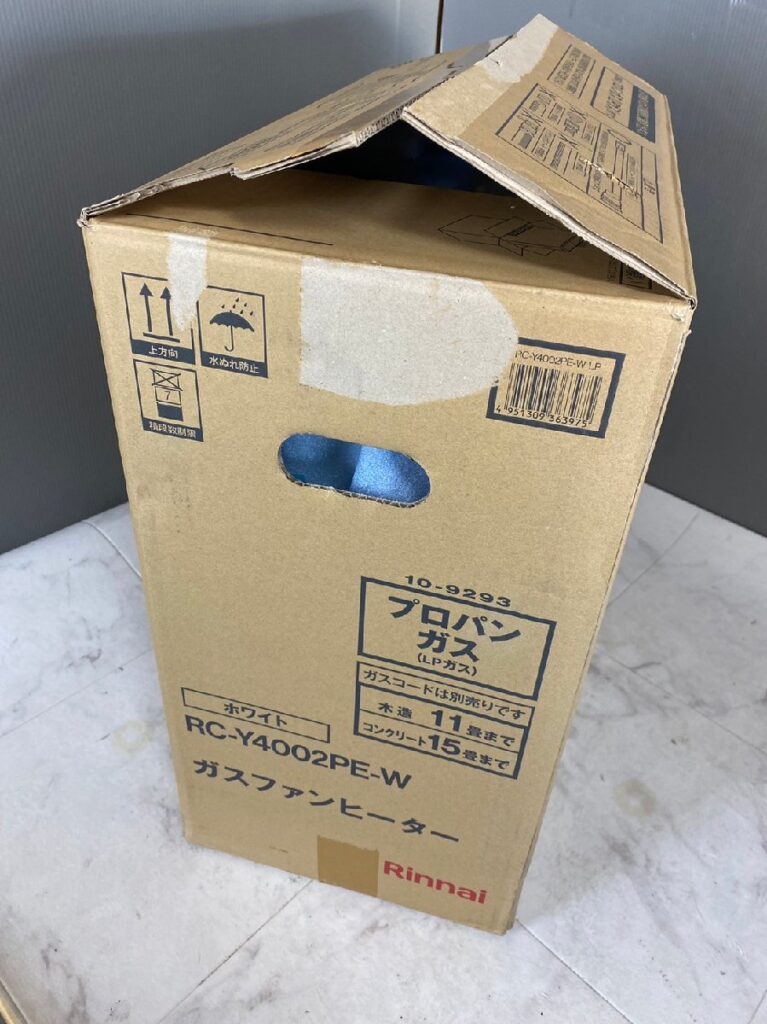 ガスファンヒーター